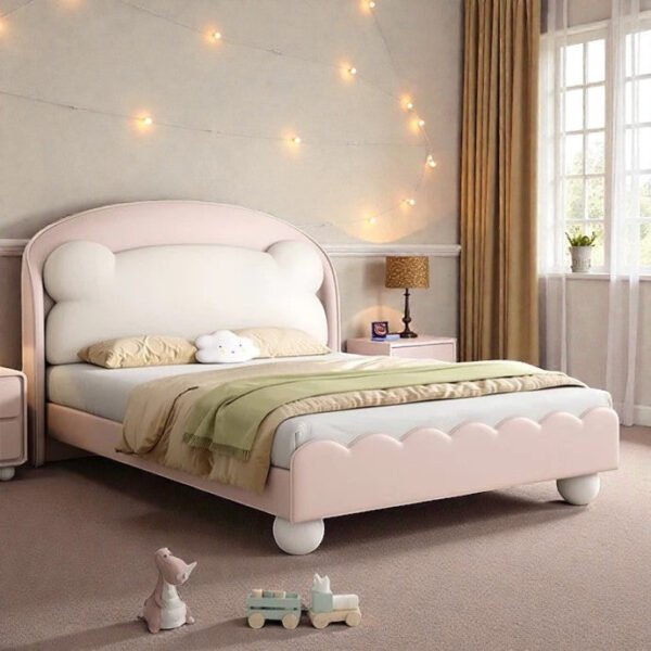 Luna Scallop Luxury Upholstered Bed