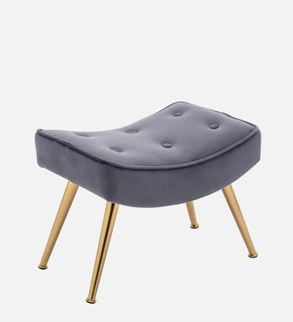 Royale Tufted Lounge Chair With Ottoman